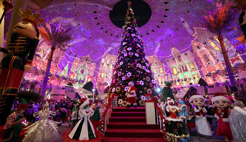 🎄 کریسمس در دبی؛ تجربه‌ای لوکس و فراموش‌نشدنی در قلب خاورمیانه